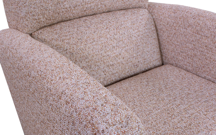 Elran Upholstered Swivel Glider