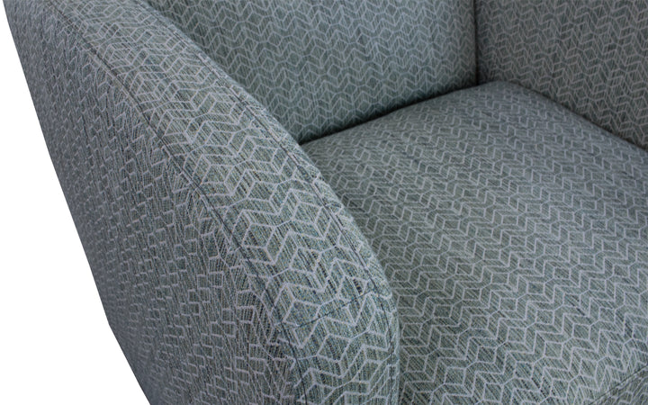 Elran Upholstered Swivel Glider