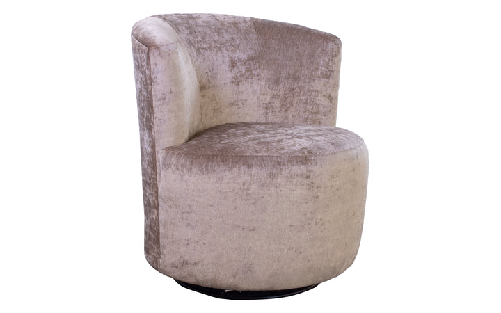 Decor-Rest Upholstered Swivel Chair