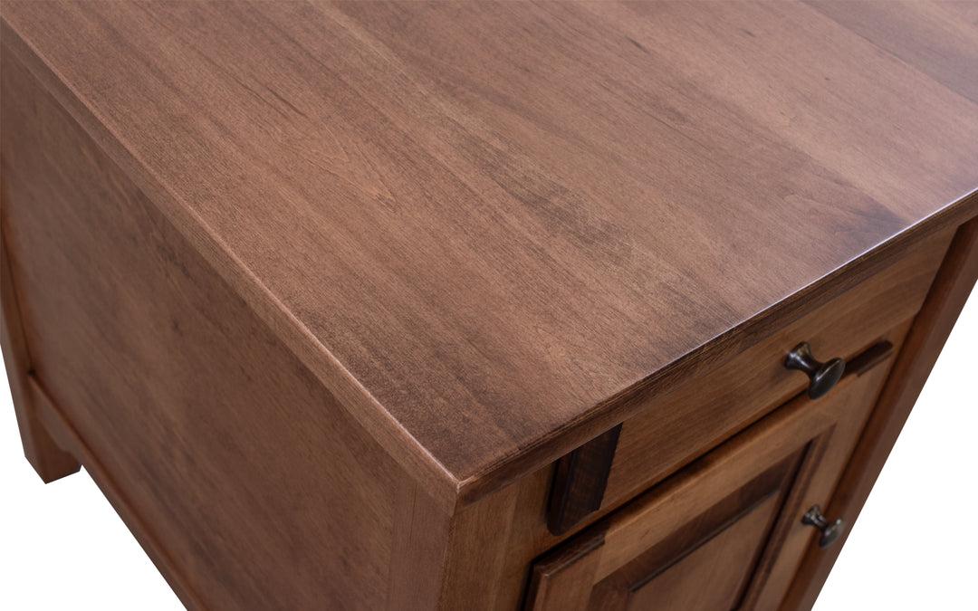 Brown Maple End Table