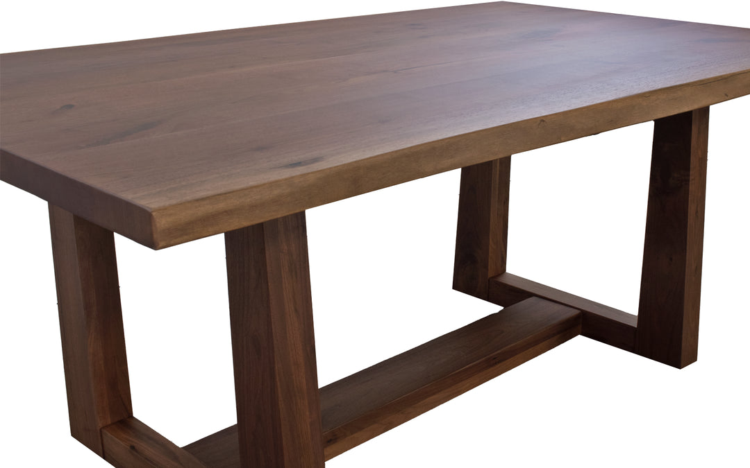 Walnut Live Edge Dining Table