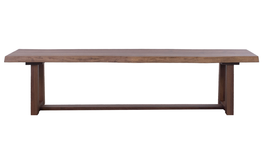 Walnut Live Edge Bench
