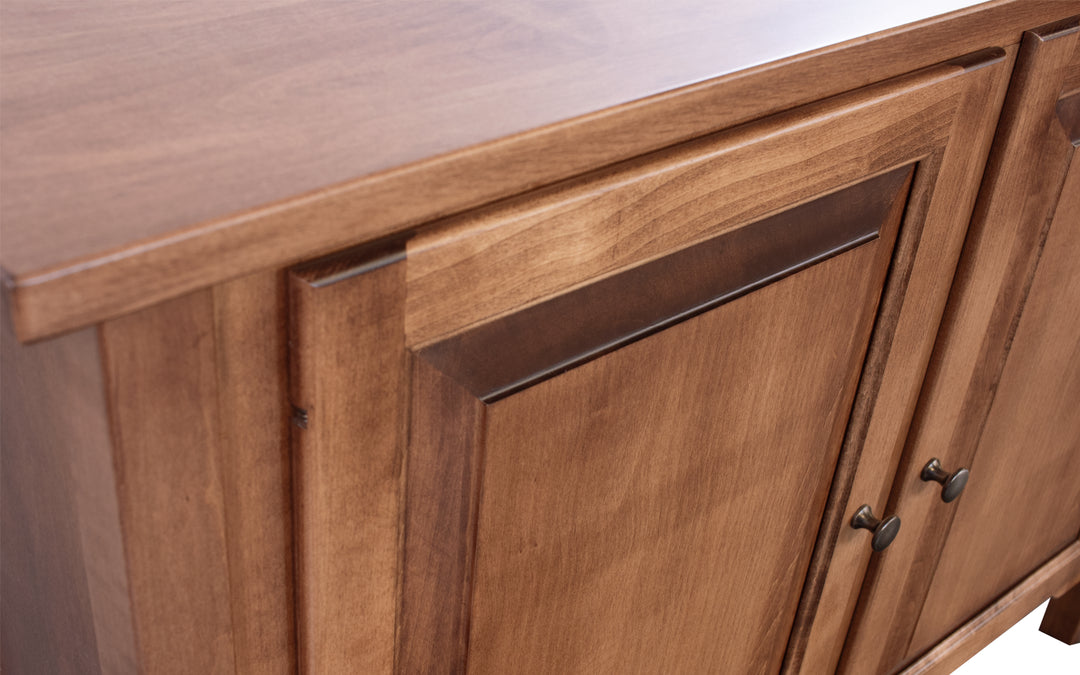 Brown Maple Sofa Table