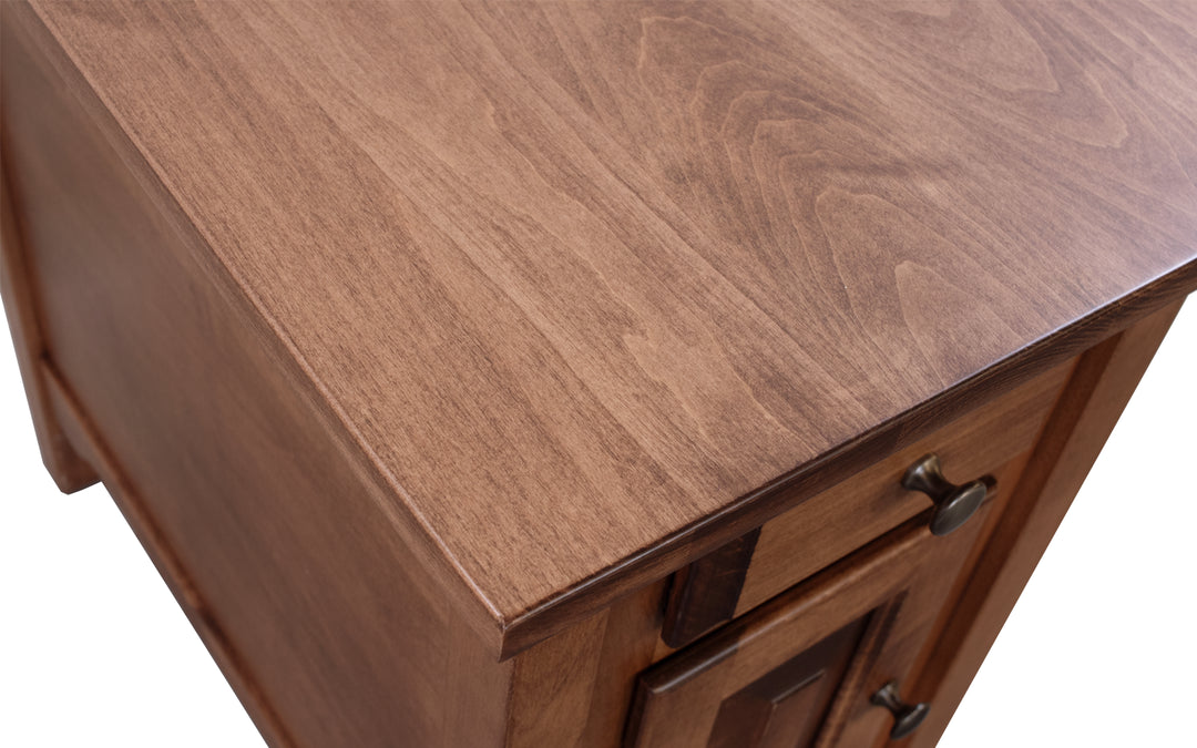 Brown Maple End Table
