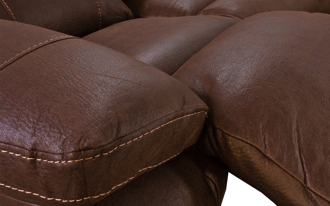 HomeStretch Upholstered Modular Reclining Sectional