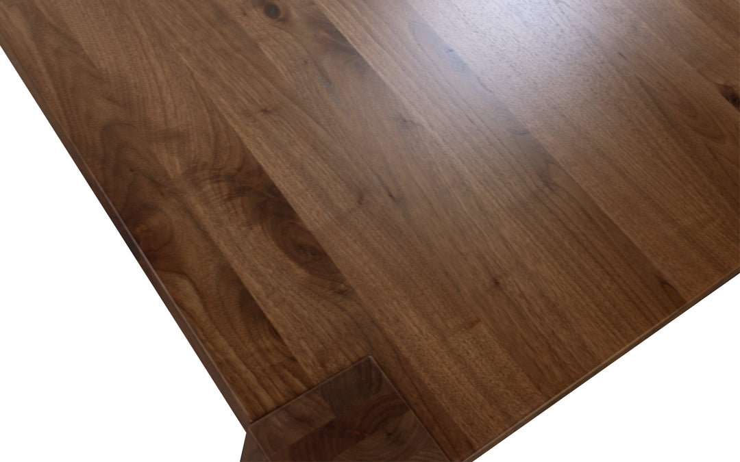 Rustic Walnut Dining Table