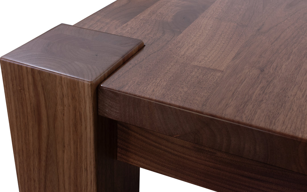 Rustic Walnut Dining Table