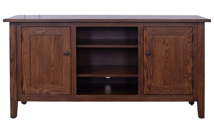 Oak TV Console
