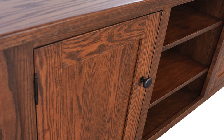 Oak TV Console