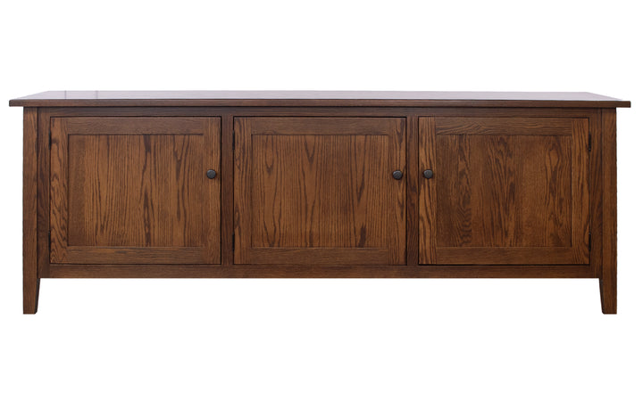 Oak TV Console