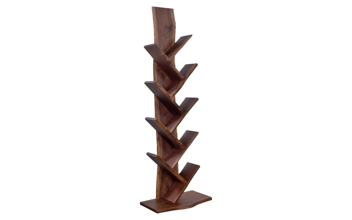 Walnut Live Edge Bookshalef