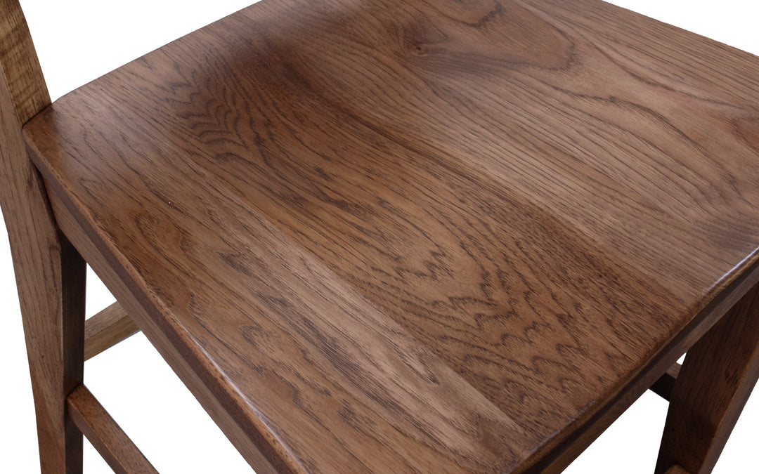 Rustic Hickory Counter Stool