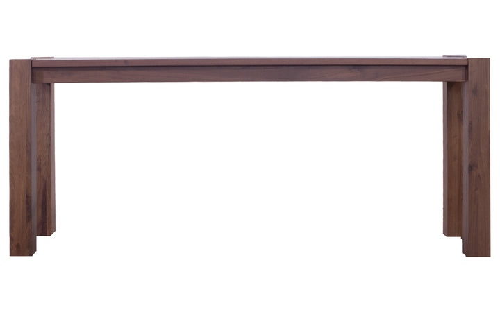 Rustic Walnut Sofa Bar