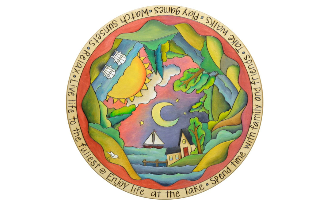 Lake Days by Sticks Lazy Susan