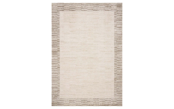 Loloi Calvin Collection Ivory & Pebble 7.10 X 10 Area Rug