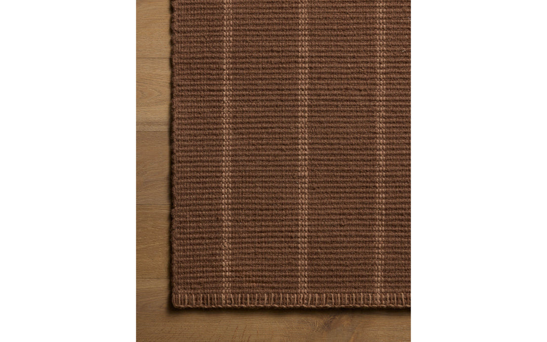 Loloi Harlan Collection Mauve & Rose 7.9 x9.9 Area Rug