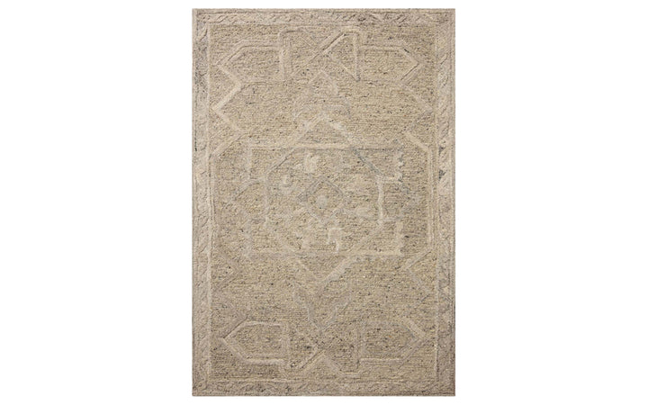 Loloi Mabel Collection Pebble & Mist 7.9 X 9.9 Area Rug