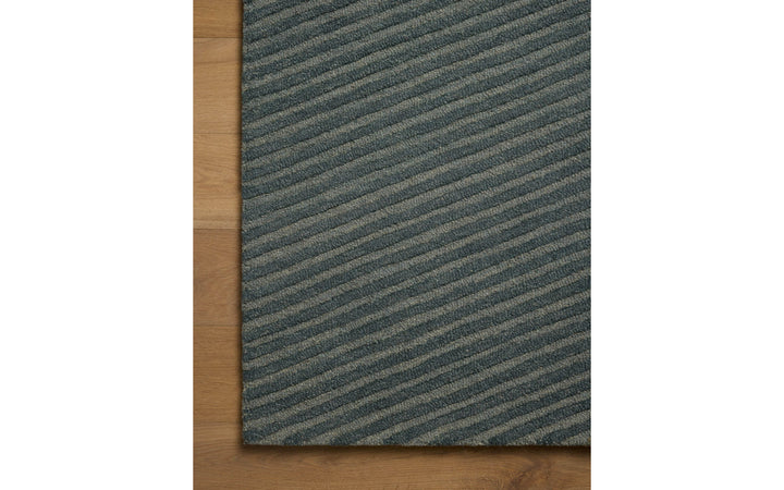 Loloi Madi Collection Denim & Multi 7.9 X 9.9 Area Rug