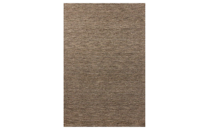 Loloi Sunday Collection Mocha & Ivory 7.9 Round Area Rug