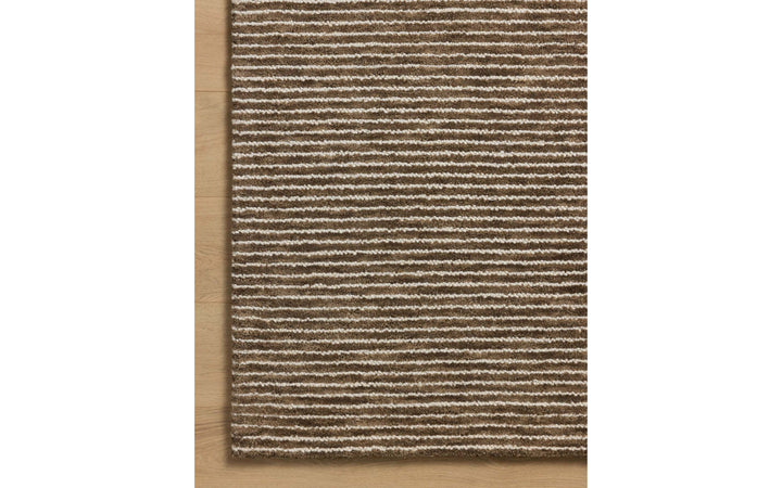 Loloi Sunday Collection Mocha & Ivory 7.9 x 9.9 Area Rug
