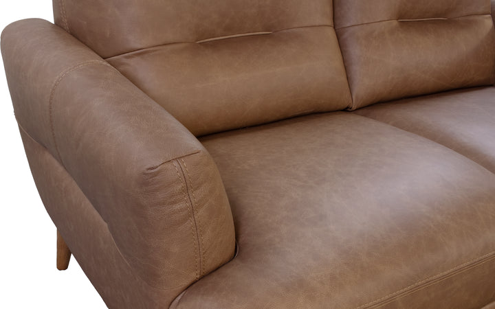 Leather Violino Loveseat