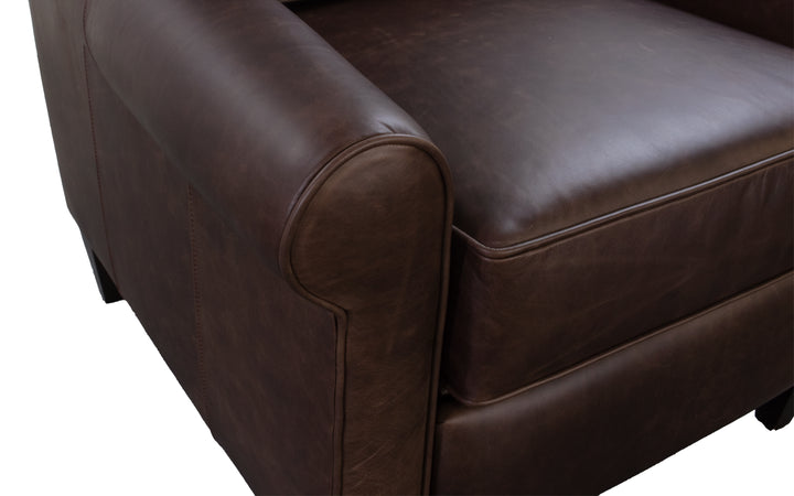 Stone & Leigh  Jesse Leather Push Back Recliner