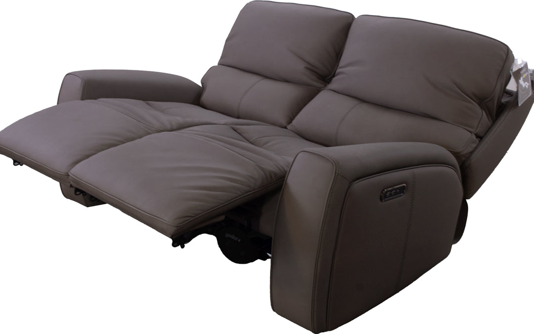 Violino Leather Power Reclining Loveseat