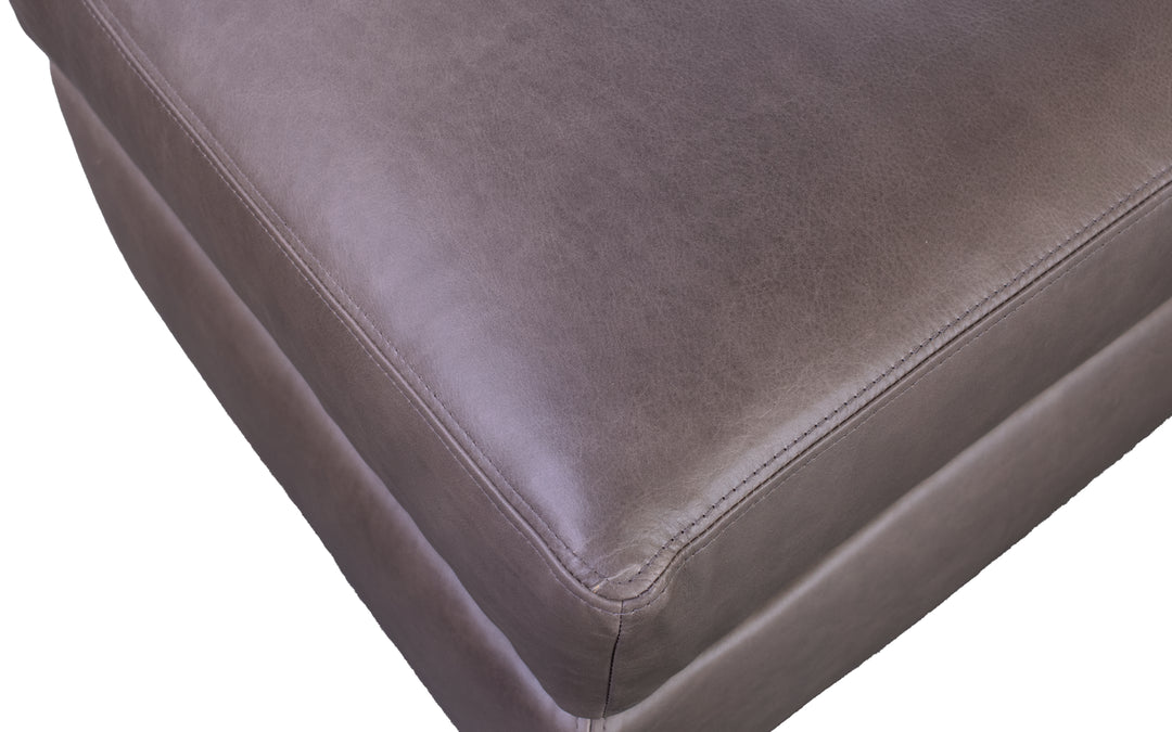 Stone & Leigh Juno Leather Ottoman