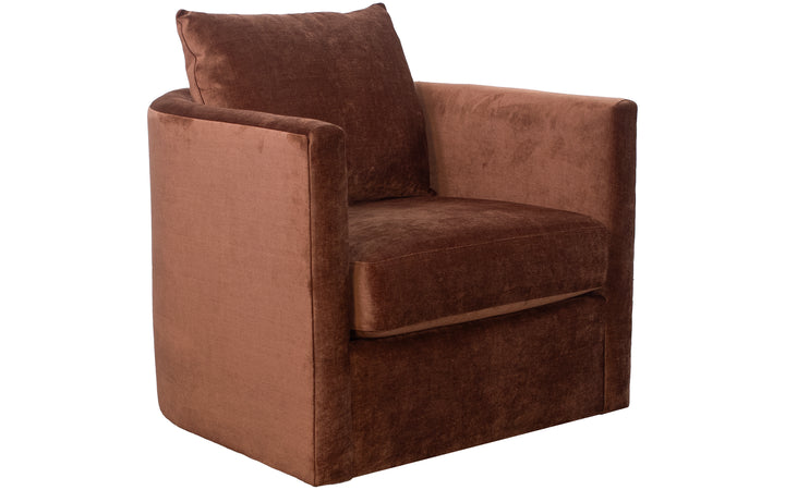 Stone & Leigh Lena Upholstered Swivel Chair