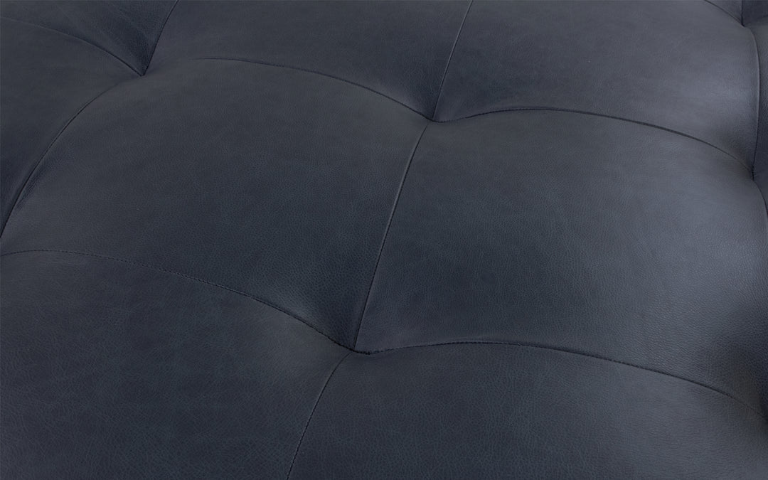 Noble Maxwell Leather Ottoman