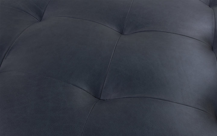 Noble Maxwell Leather Ottoman