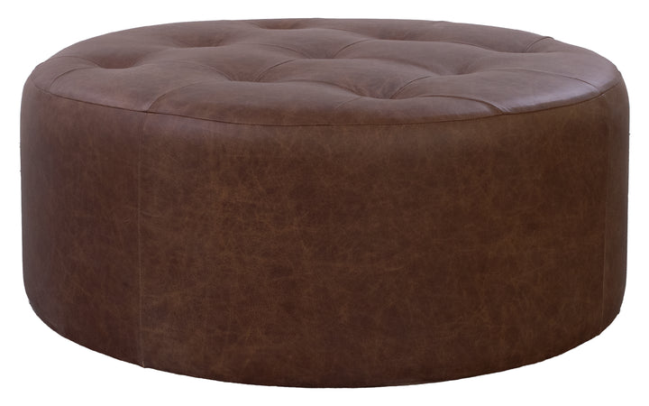 Noble Maxwell Leather Ottoman