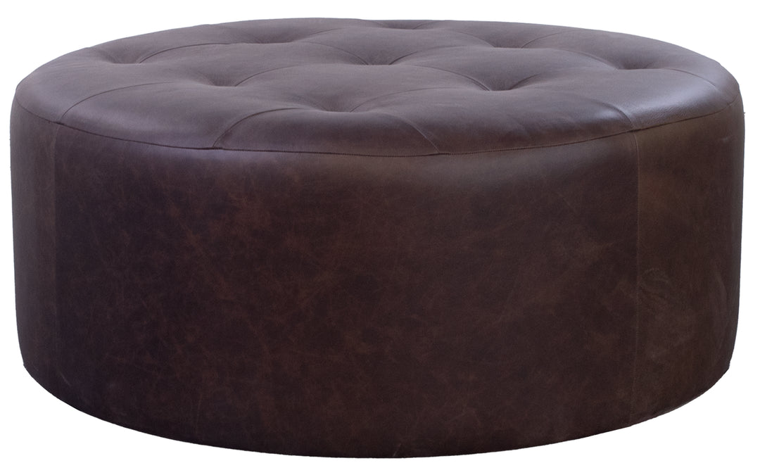 Noble Maxwell Leather Ottoman