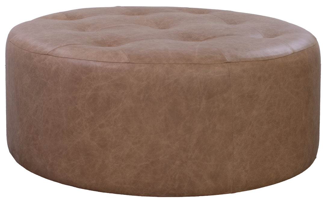 Noble Maxwell Leather Ottoman
