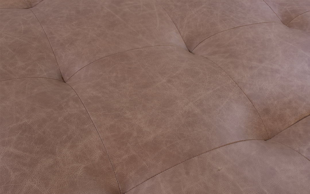 Noble Maxwell Leather Ottoman