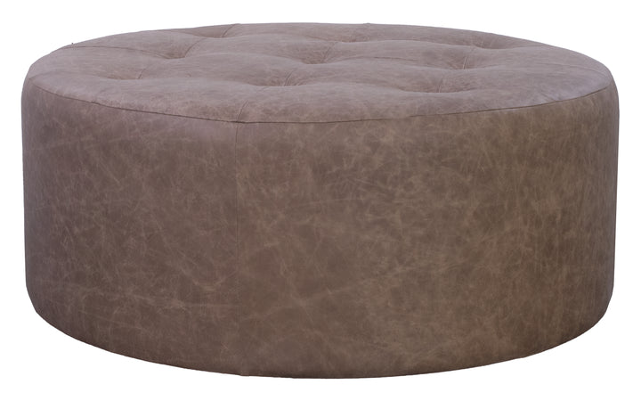 Noble Maxwell Leather Ottoman