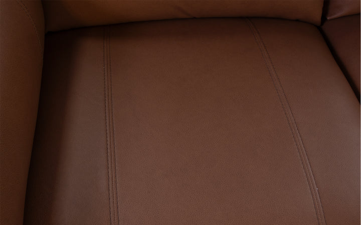 Elran Leather Power Reclining Sofa