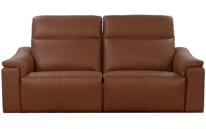 Elran Leather Power Reclining Sofa