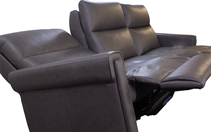 Elran Leather Power Reclining Sofa Chaise