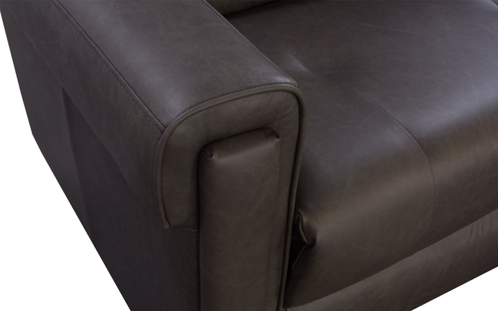 Elran Leather Power Reclining Sofa Chaise