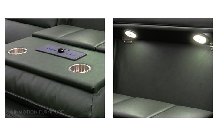 InMotion Leather Power Reclining Sofa