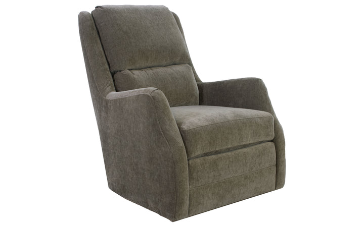 Smith Brothers Upholstered Swivel Glider