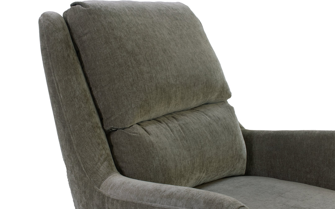 Smith Brothers Upholstered Swivel Glider