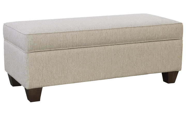 Smith Brothers Upholstered Storage Ottoman