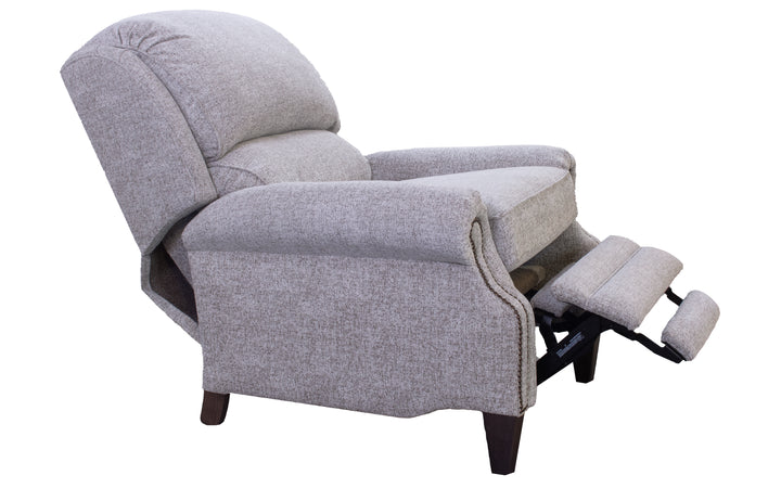 Smith Brothers Upholstered Push Back Recliner