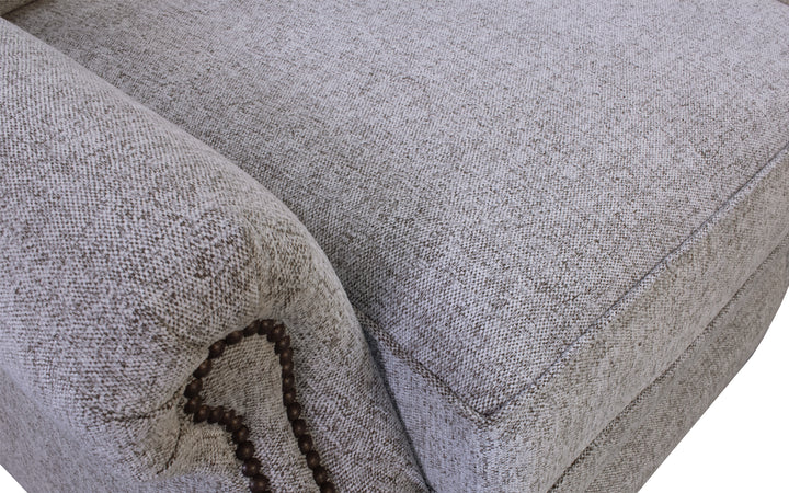 Smith Brothers Upholstered Push Back Recliner