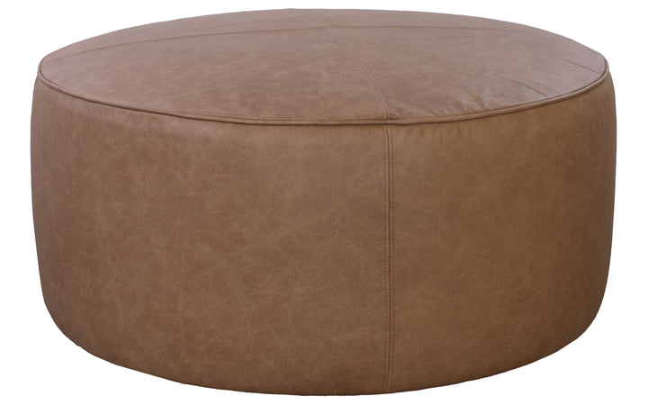 Stone & Leigh Olivia Leather Ottoman