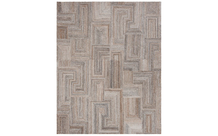 Forsyth Park Cloverdale Beige Steel by Karastan 8 X 10 Area Rug