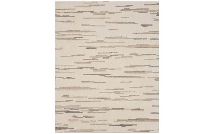 Forsyth Park Oyster Creek Ivory Beige by Karastan 7.10 X 10 Area Rug