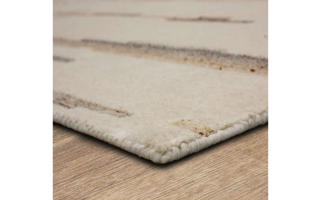 Forsyth Park Oyster Creek Ivory Beige by Karastan 7.10 X 10 Area Rug